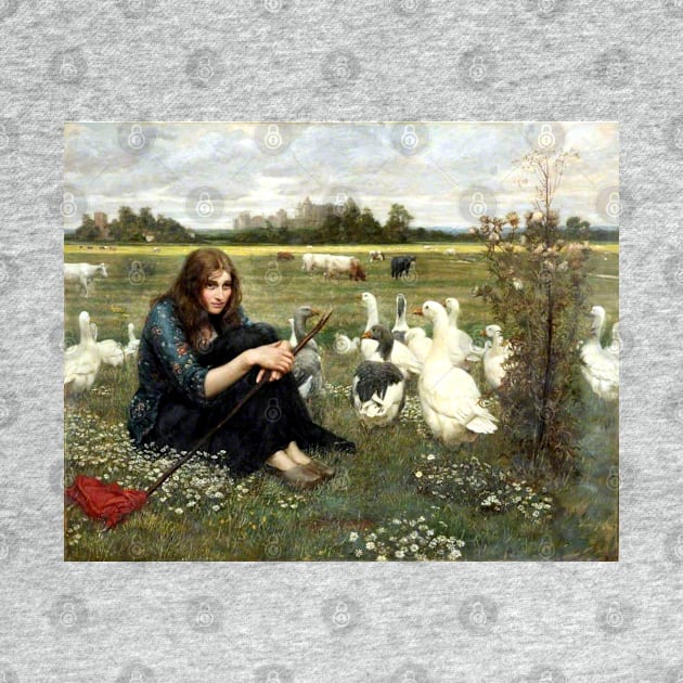 Goose Girl - Valentine Cameron Prinsep by forgottenbeauty